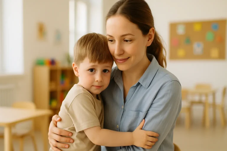 Nieśmiałe dziecko w przedszkolu — wsparcie emocjonalne