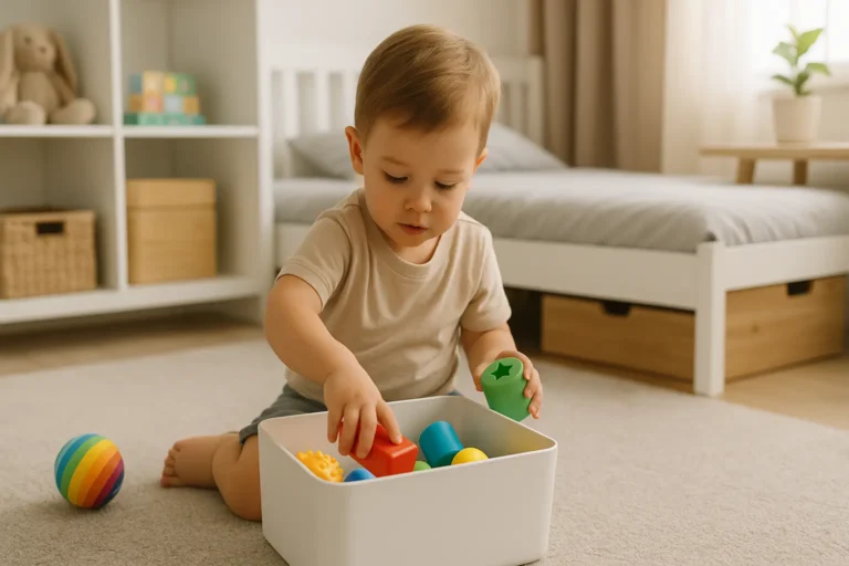 Nauka sprzątania: jak nauczyć dziecko po zabawie