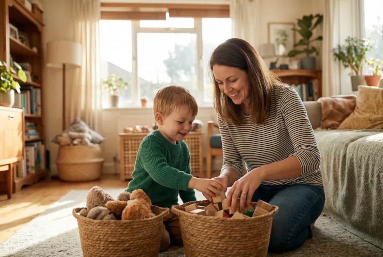 Jak nauczyć dziecko sprzątania po zabawie?